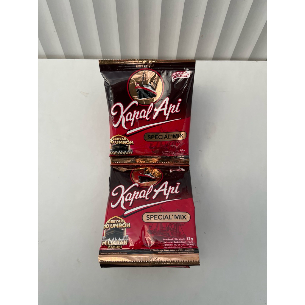 Jual kapal Api Special Mix 23 gr isi 12 renteng | Shopee Indonesia