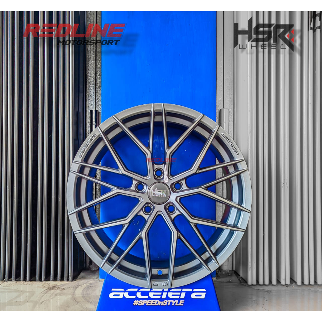 Jual velg racing hsr r18 untuk civic turbo,fd / fb,camry,accord,zenix ...