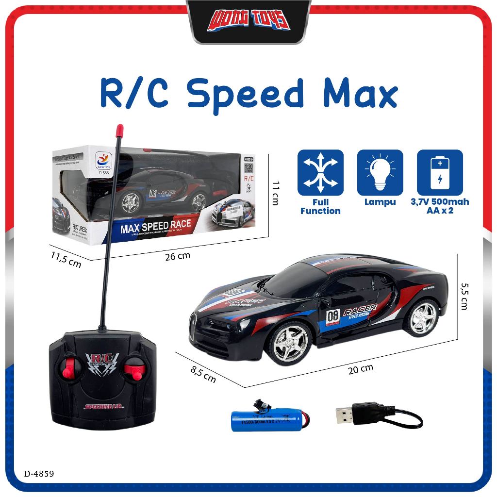 Jual R/C Speed Max (D-4859) - Mainan Mobilan Remote Control Racing Max ...
