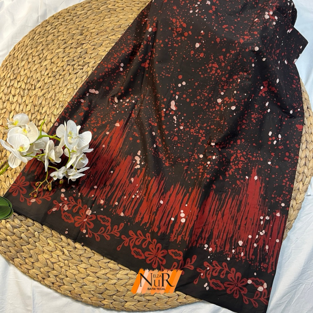 Jual BATIK CIPRAT - MOTIF RERUMPUTAN COKLAT BATA | Shopee Indonesia