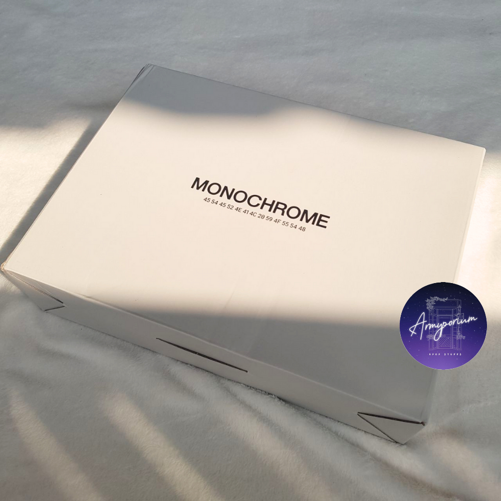 Jual [READY] BTS Storage Box Monochrome MNCR Official Merch | Shopee ...