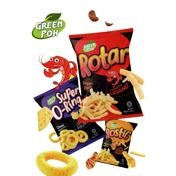 Jual Makanan Ringan Rostic Snack Rasa Rumput Laut 350gr | Shopee Indonesia