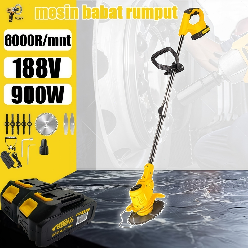 Jual Mesin pemotong rumput 900W/188V /6000R/mnt Mesin potong rumput ...