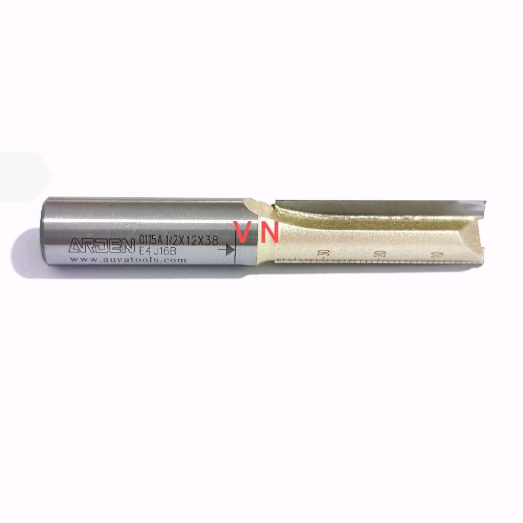 Jual Mata Router/Profil Lurus 12mm x 38mm As 1/2 Straight Bits Merk ...