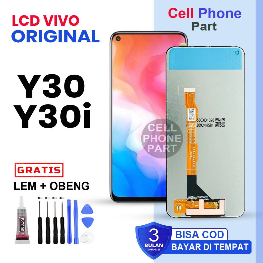 Jual Lcd Vivo Y30 / Y30i Original Fullset Touchscreen | Shopee Indonesia