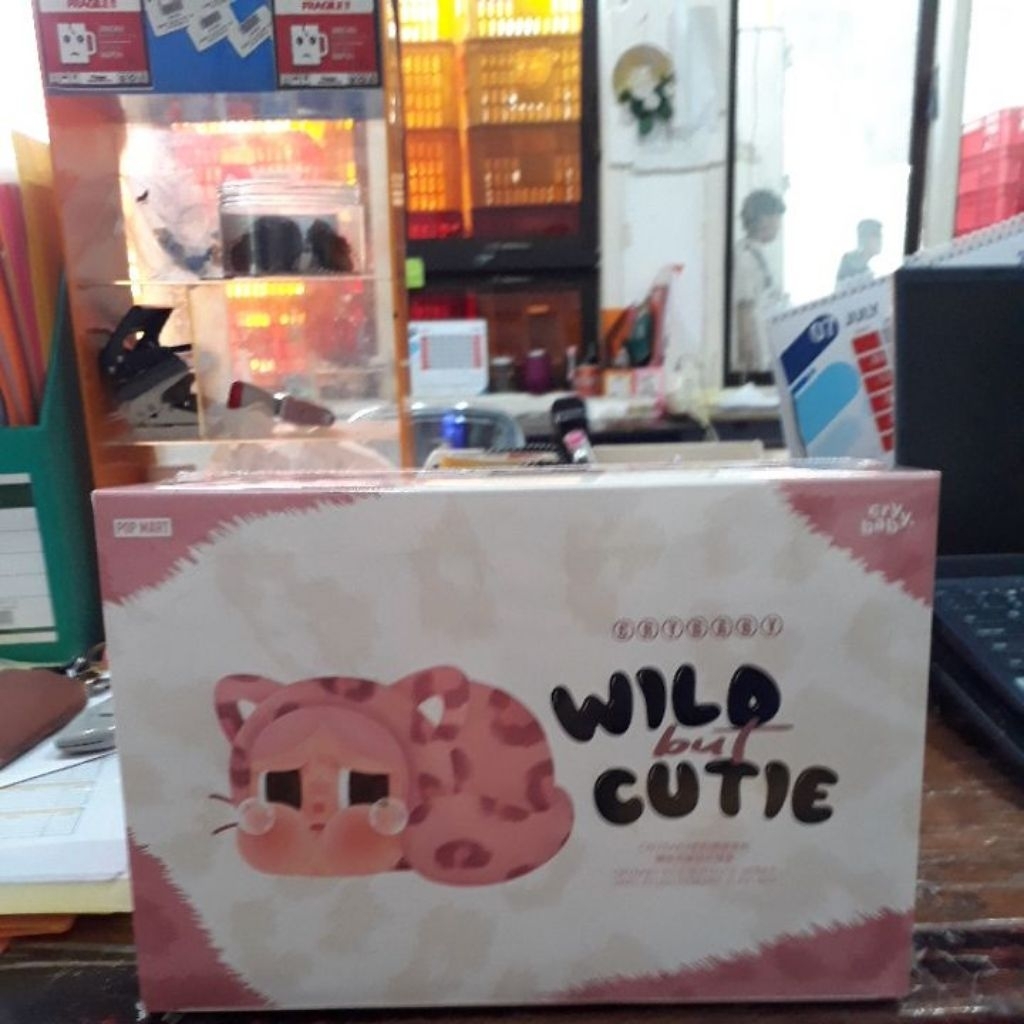 POP MART LABUBU Crybaby Wild But Cutie Plush (6 Blind Box) Sealed Case