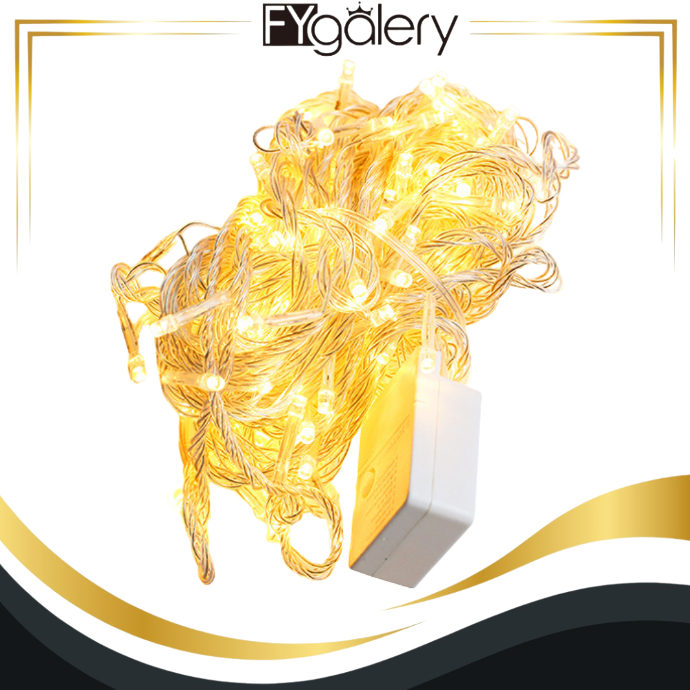 FYgalery PROMO Tumblr Light Lampu tumblr lampu natal lampu led lampu hias ricelamp 10 Meter Y1373