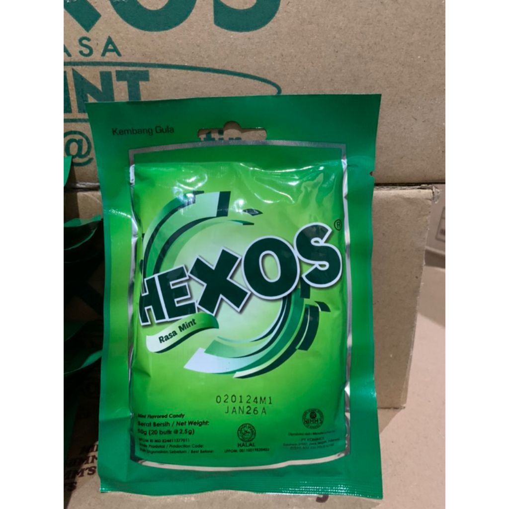 Jual Permen Hexos Kemasan isi 20 Butir | Shopee Indonesia