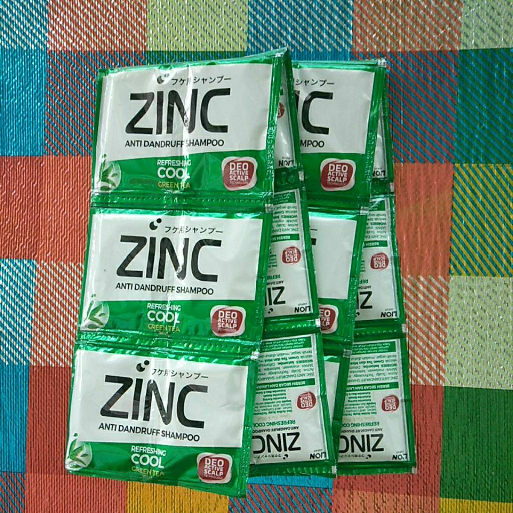 Jual zinc sampo sachet 1renceng | Shopee Indonesia