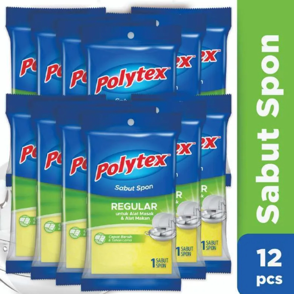 Jual Polytex Spoon Cuci Piring / Lusin 12 PCS | Shopee Indonesia