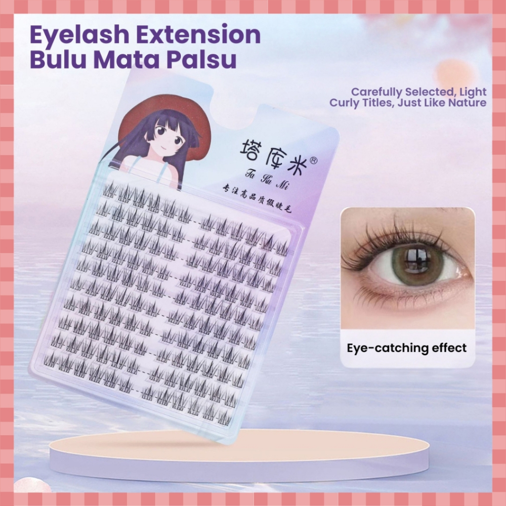 Jual Sun Flower 10 Baris Fake Lashes Extension Bulu Mata Palsu Natural ...