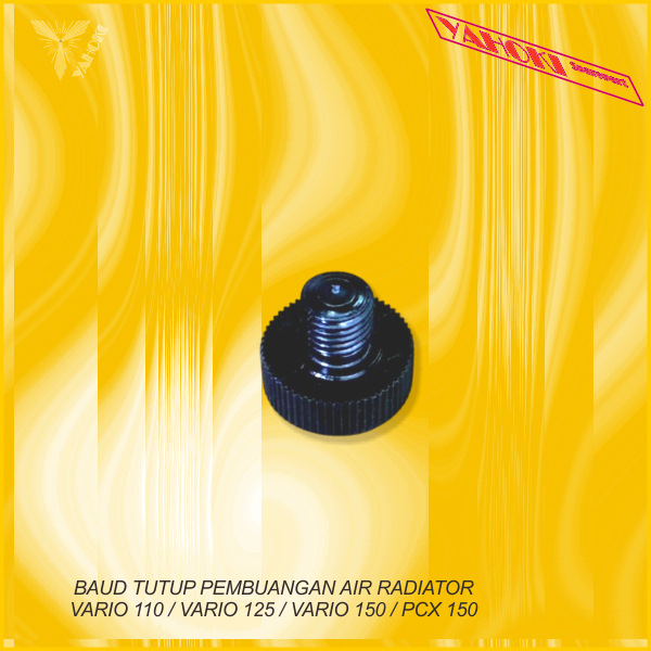 Jual Baud Tutup Pembuangan Air Radiator Vario 110 / Vario 125 / Vario ...
