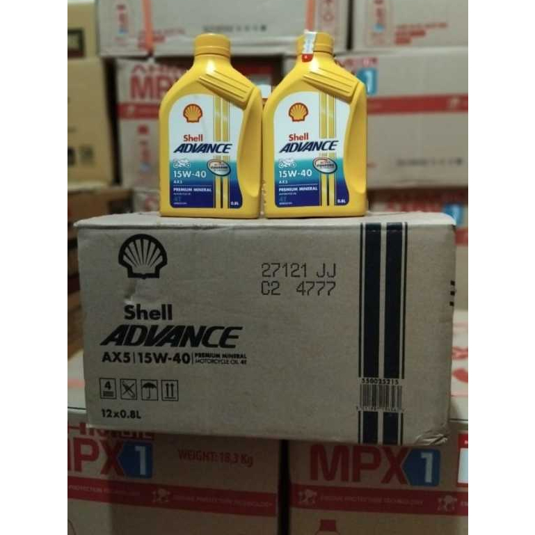 Jual Oli Shell AX5 0,8L | Shopee Indonesia