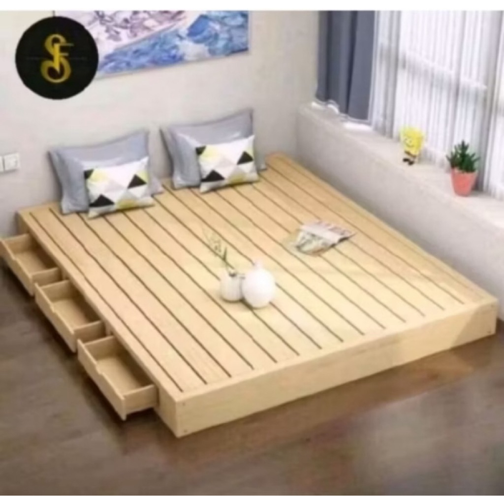 Jual Ranjang Divan Alas Kasur Laci Modern Minimalis Kayu Keras Furnitur ...