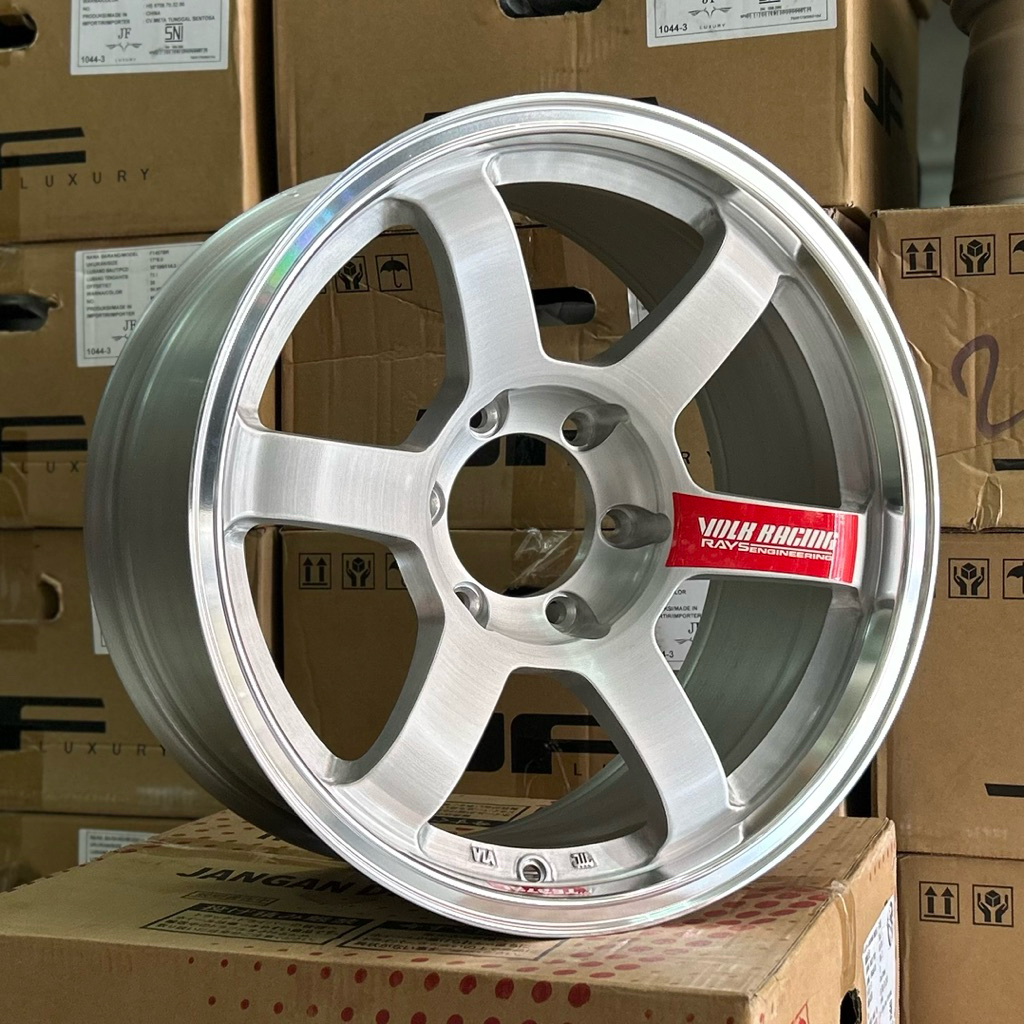 Jual Velg Volk Racing Te37 SL Ring 18 Lebar 9 Pcd 6x139.7 Et 0 Warna ...
