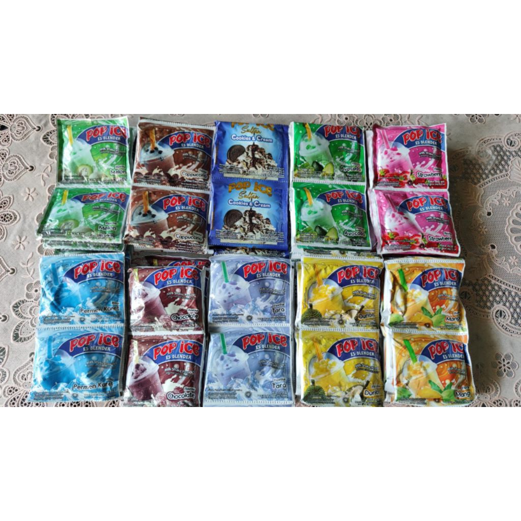 Jual POP ICE RENTENG KEMASAN PACK | Shopee Indonesia