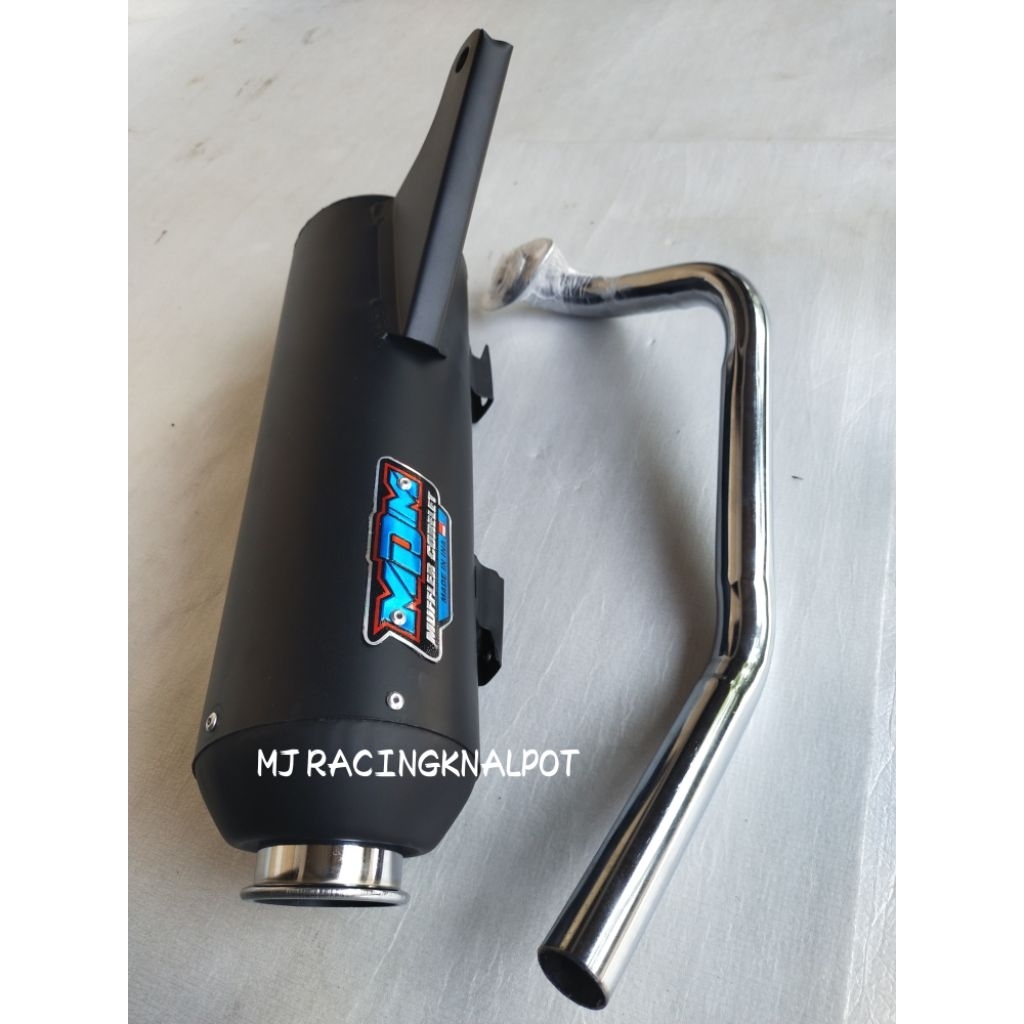 Jual KNALPOT STANDAR RACING MONCONG KENOCHI BAS ADEM UNTUK MOTOR MATIC ...