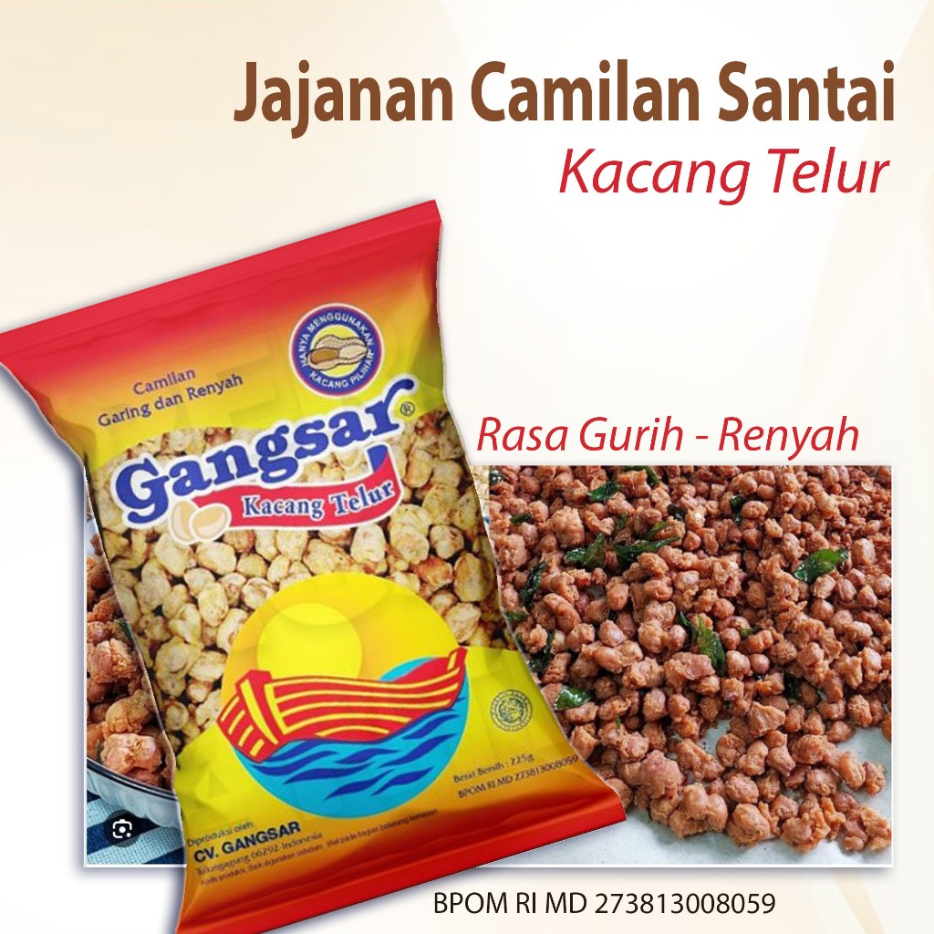 Jual Camilan jajanan Kacang Telur TERLARIS jajanan Paling banyak dicari ...