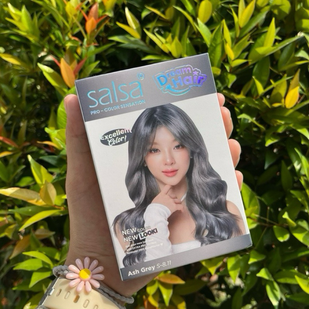 Jual SALSA Dream Hair Color (Ash Grey) - Cat Rambut Permanen Praktis ...