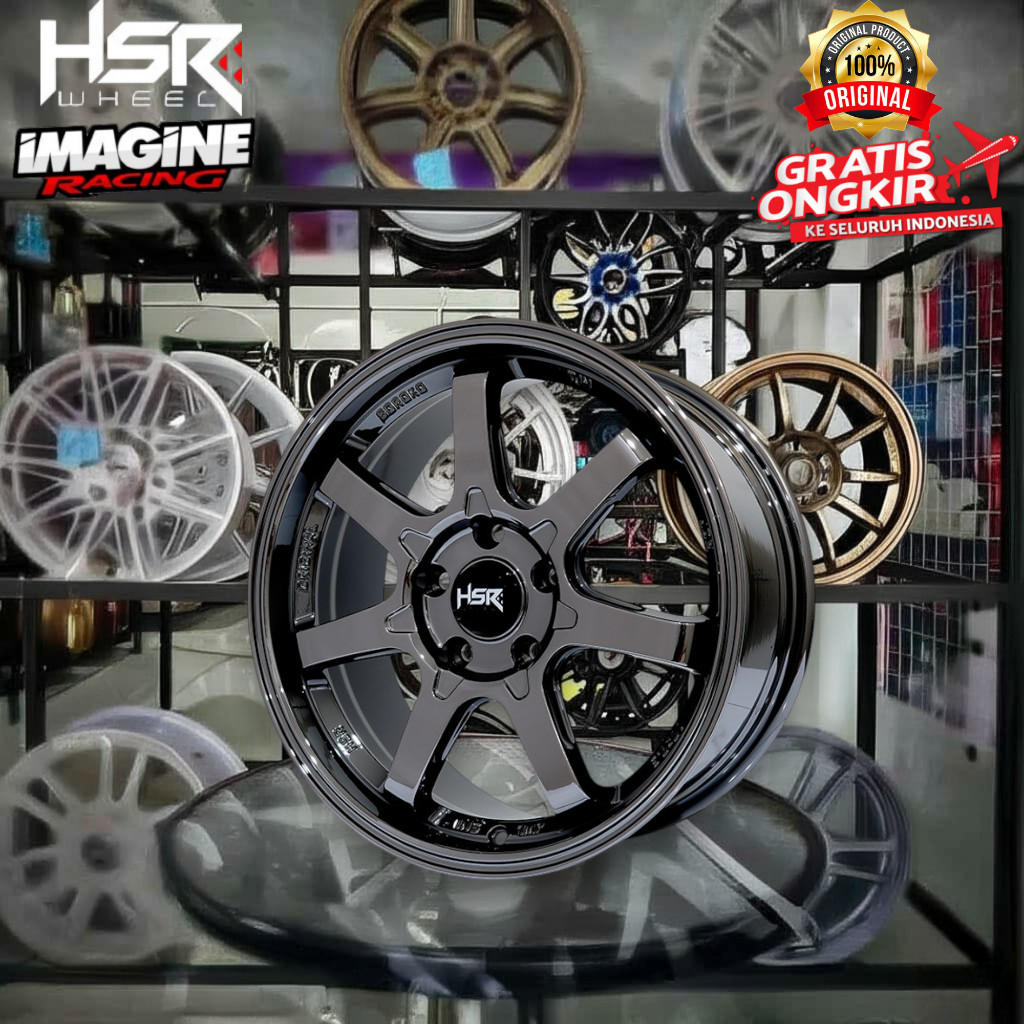 Jual VELG MOBIL HSR BOROKO TJH R17 PELEK CIVIC CAMRY ACCORD TERIOS CRV ...