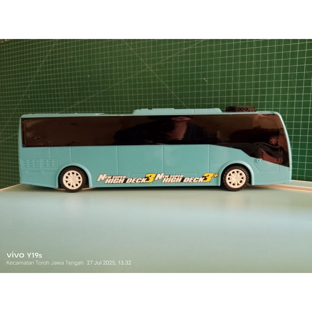 Jual Stiker kaca miniatur bus rkc model (JETBUS 5 POLOS) ,sudah di ...