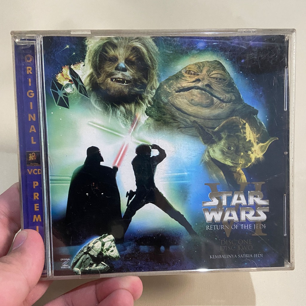 Jual Kaset Classic Star Wars VI Original VCD Premiere Returns Of The ...