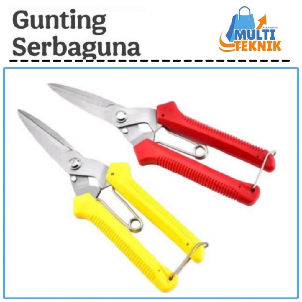 Jual Gunting Dahan Ranting Tanaman / Alat Potong Gunting Serbaguna 8 ...