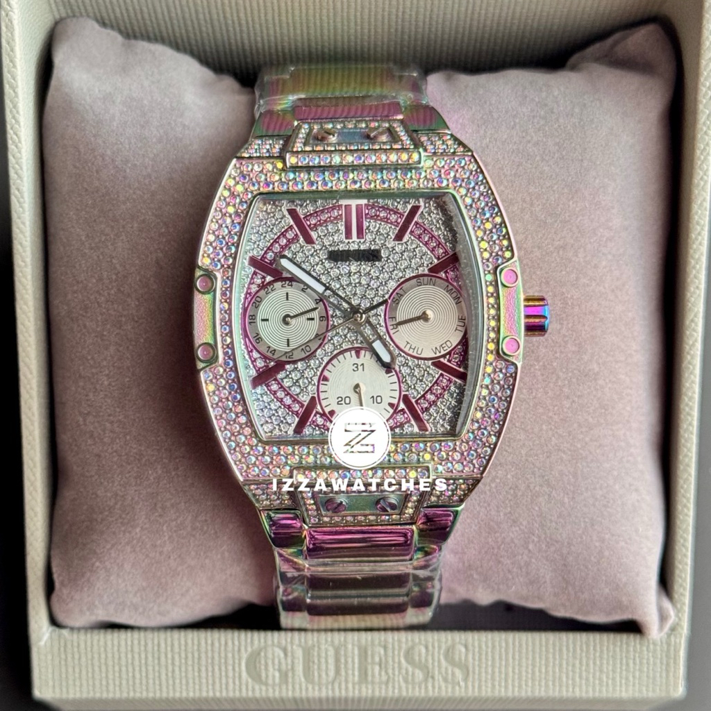 GW0104L2 Orologio multifunzione da donna Guess Raven -15% Sconto