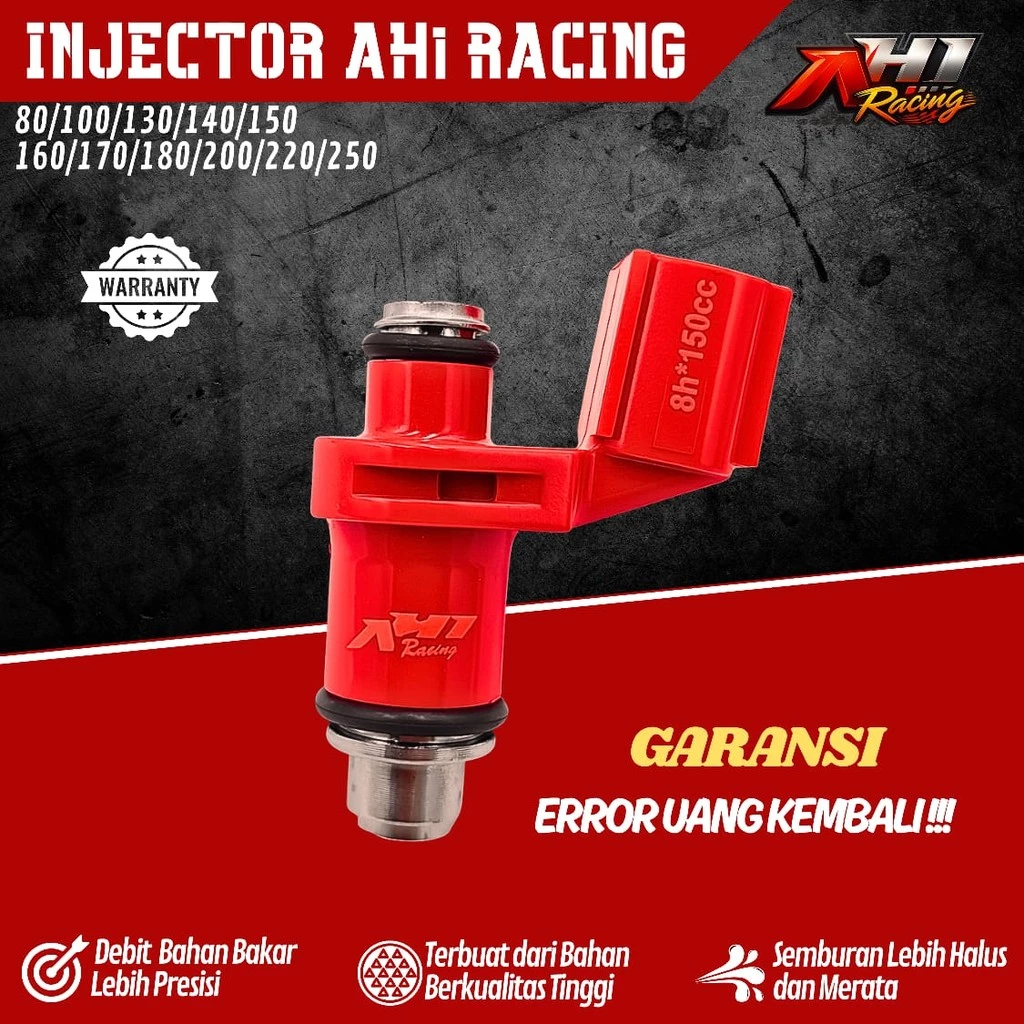 Jual Injector Injektor AH1 Racing WR 155 New Nmax Aerox Old Aerox New ...