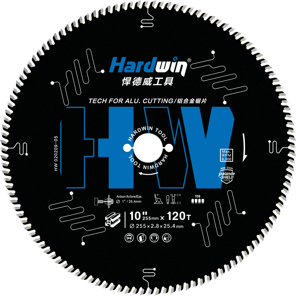 Jual Hardwin - Gergaji Potong Aluminium 10 Inch 255MM Circular Saw ...