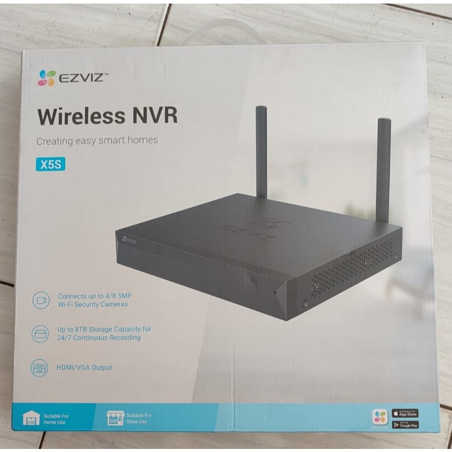 Jual NVR Ezviz CS-X5S-8W Wireless 8 Channel decoder CCTV Garansi Resmi ...