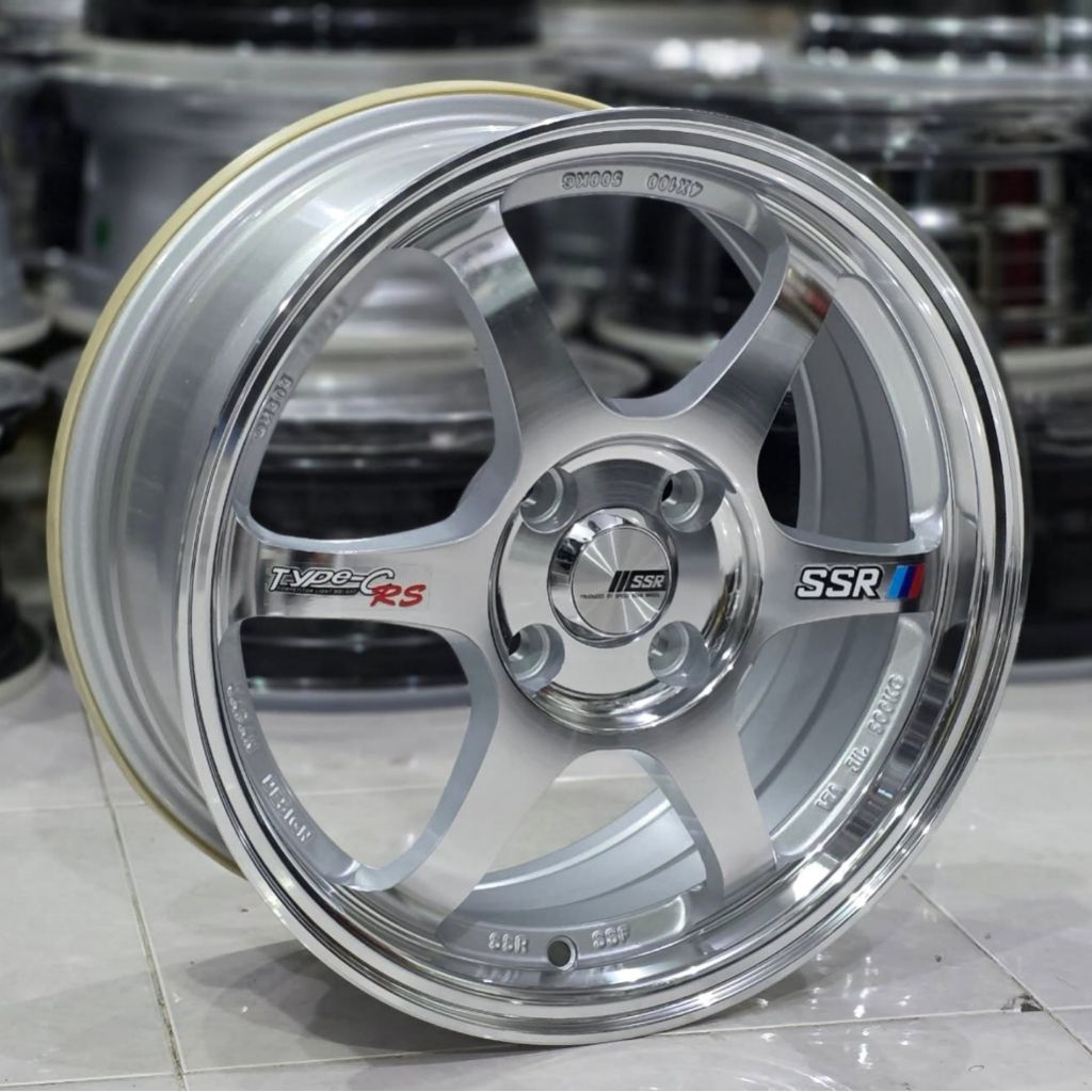 Jual velg mobil SSR TYPE C R15 LEBAR 6,5 PCD 4X100 velg racing ring 15 ...