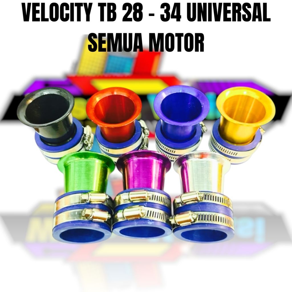 Jual Velocity throttle body TB Racing 28/30/32/34 beat vario 125 120 ...