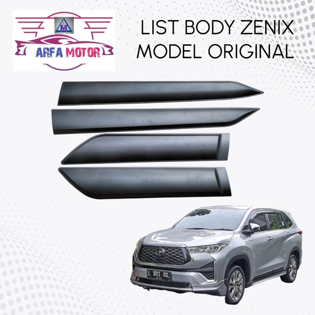 Jual List Body Innova Zenix Model Original List Pintu Samping Innova ...