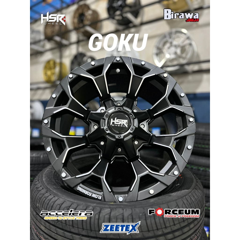 Jual PELEK RUSH, XTRAIL, TERIOS MODEL OFFROAD RING 16 VELG HSR GOKU R16 ...