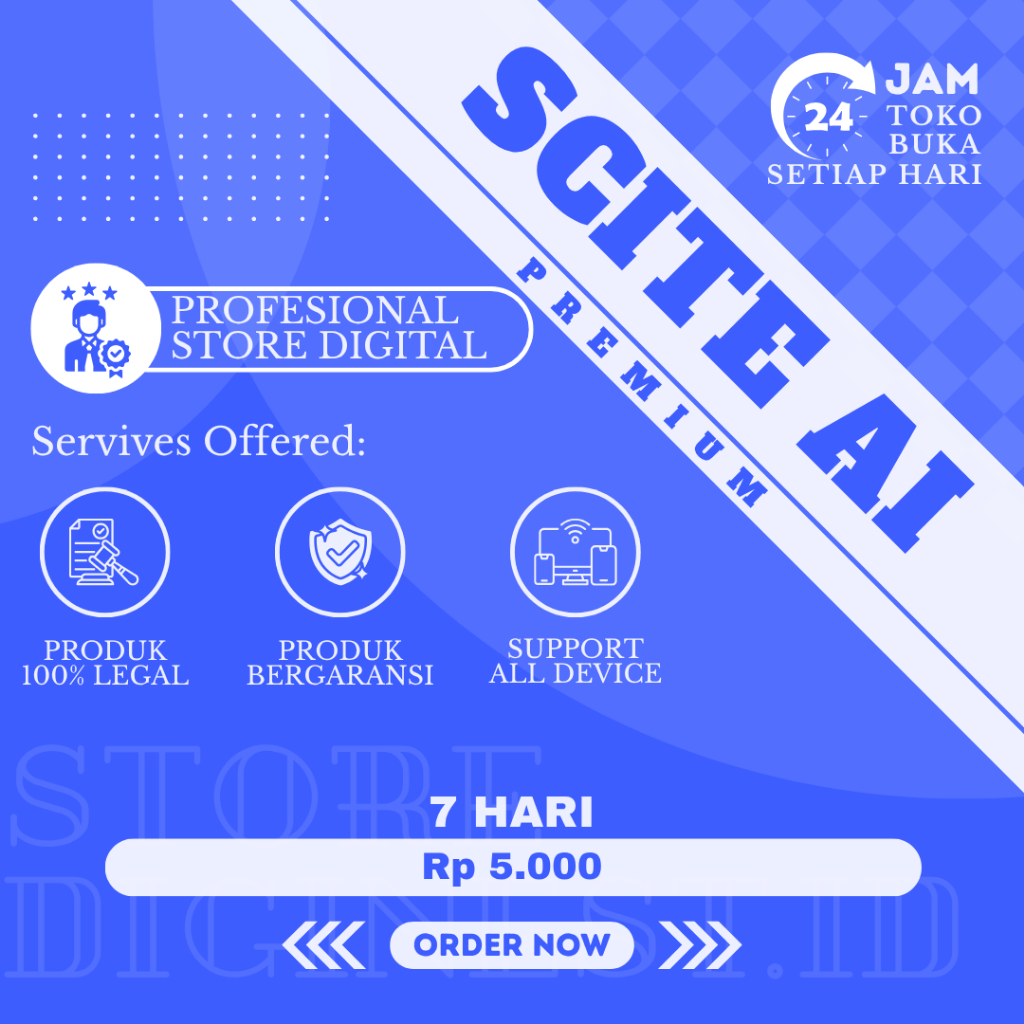 Jual Scite AI Premium - Akses Riset Cerdas 7 Hari! | Shopee Indonesia