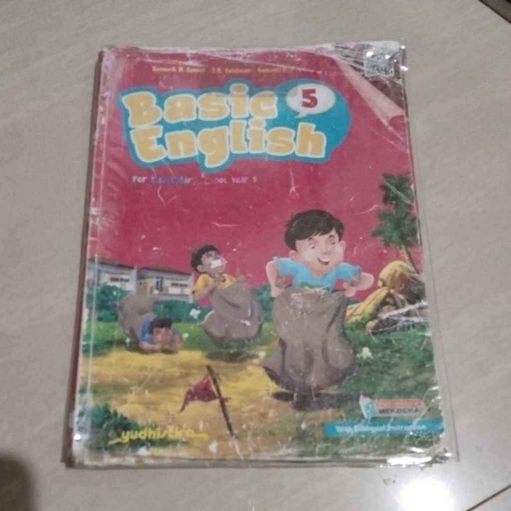 Jual BUKU ORI BUKU BASIC ENGLISH KELAS 5 SD PENERBIT YUDHISTIRA ...