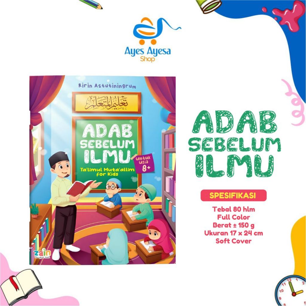 Jual Ta’limul Muta’allim for Kids adab sebelum ilmu Ta Lim Muta alim ...