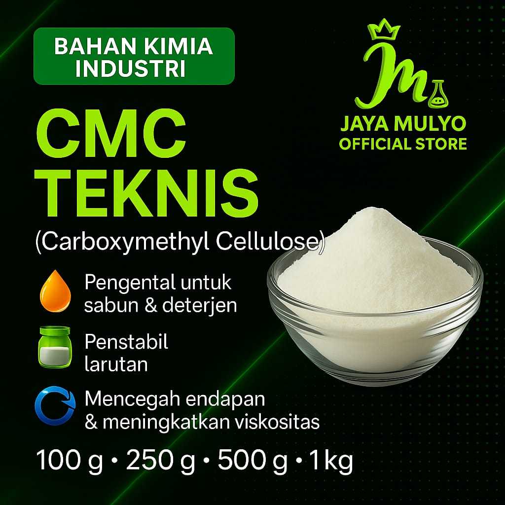 Jual CMC Teknis 100 gr / Carboxymethyl Cellulose / Cmc | Shopee Indonesia