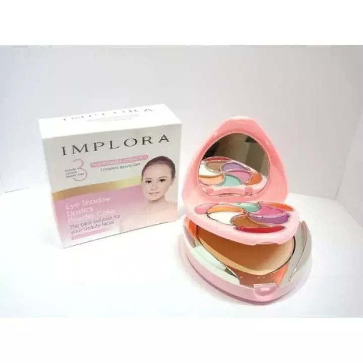 Jual MEYMEY IMPLORA Love Complete Beauty Care (Eye Shadow+Lipstick ...