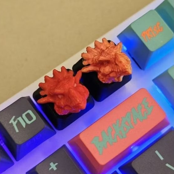 Jual artisan keycap dragon head keycaps custom kepala naga model ...