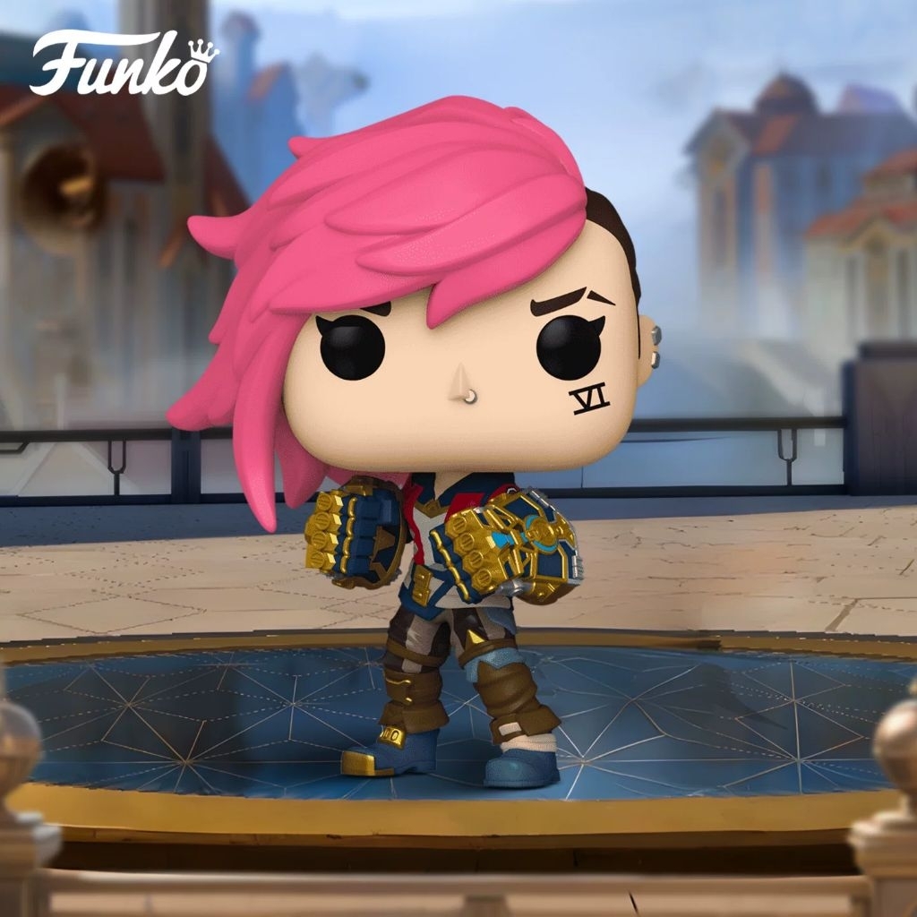 Jual ORIGINAL Funko Pop Vi Arcane League of Legends Figure Toy | Shopee ...