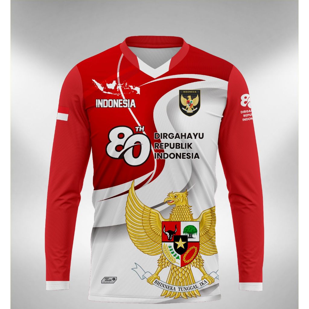 Jual Jersey GARUDA TIMNAS INDONESIA HUT Kemerdekaan RI 80 Tahun 2025 ...