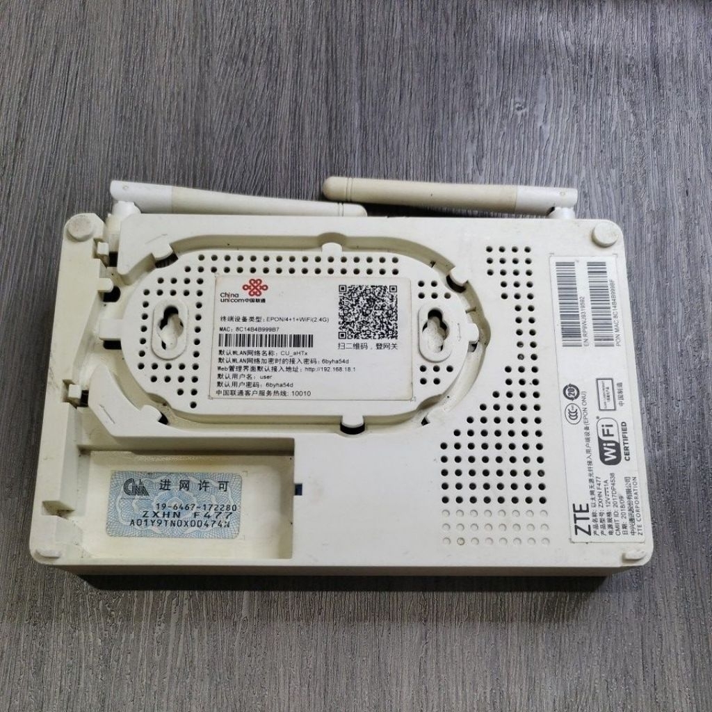 Jual router Wi-Fi zte zxhn F477 V1 | Shopee Indonesia