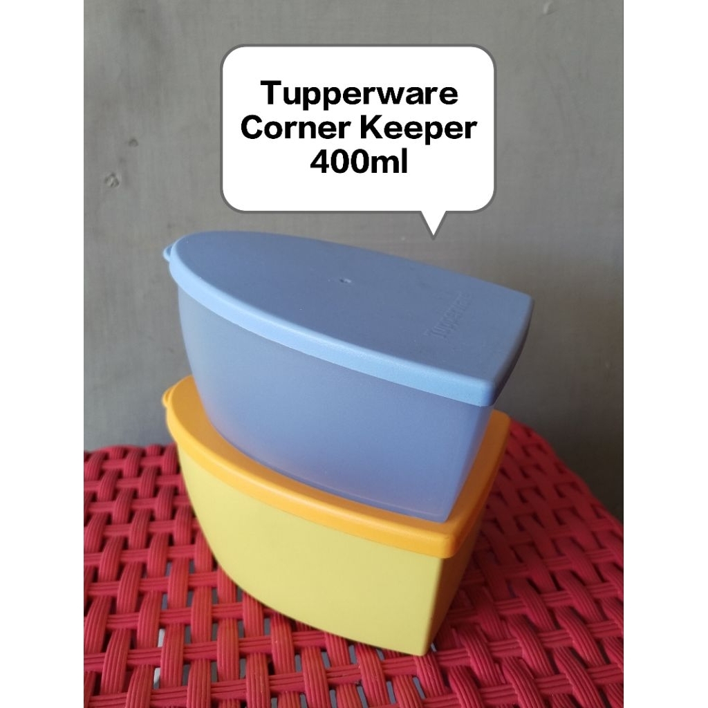 Jual Tupperware Corner Keeper 400ml (tempat bekal unik) | Shopee Indonesia