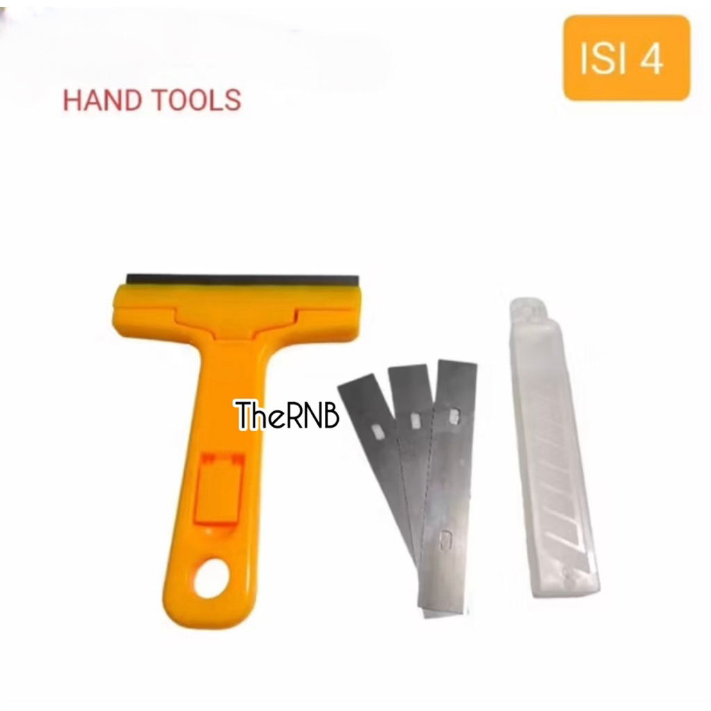 Jual PORTABLE SCRAPER / PISAU PEMBERSIH KACA / SCRAPER KACA / PISAU ...