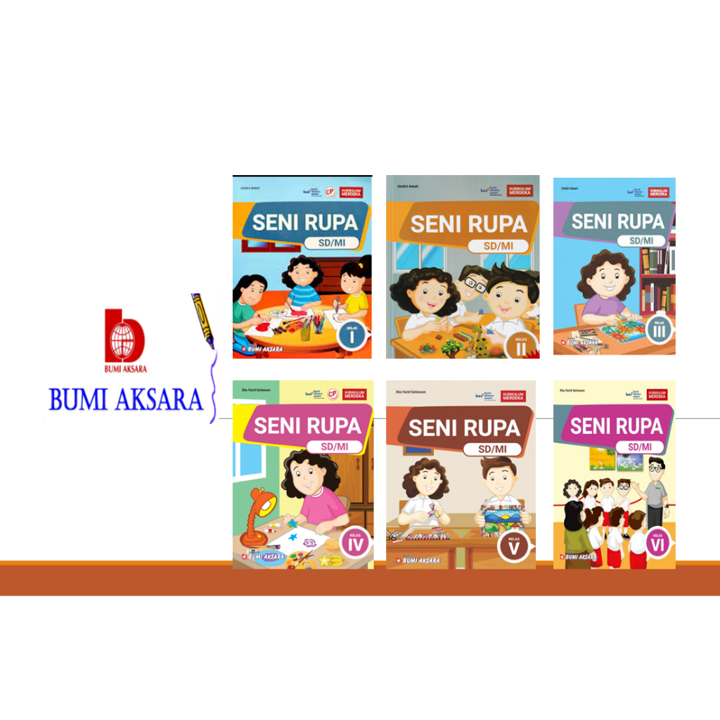 Jual buku seni rupa bumi aksara sd kelas 1 kelas 2 kelas 3 kelas 4 ...