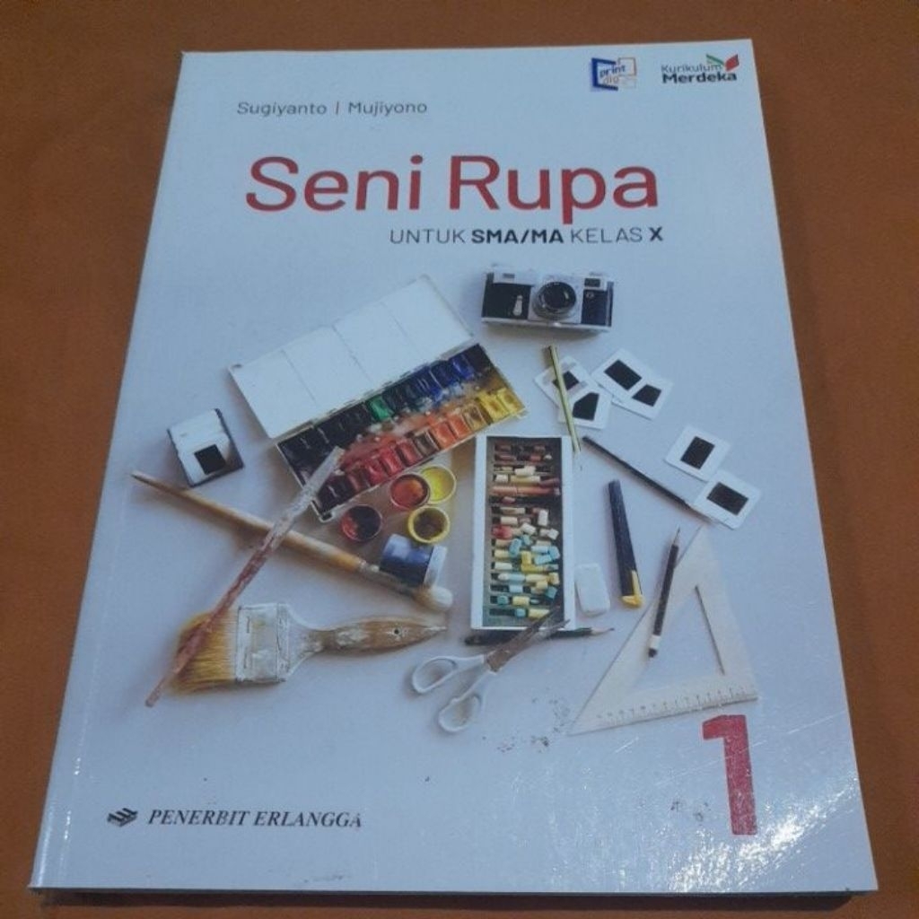 Jual BUKU SENI RUPA UNTUK SMA KELAS 1/10 KURIKULUM MERDEKA ERLANGGA ...