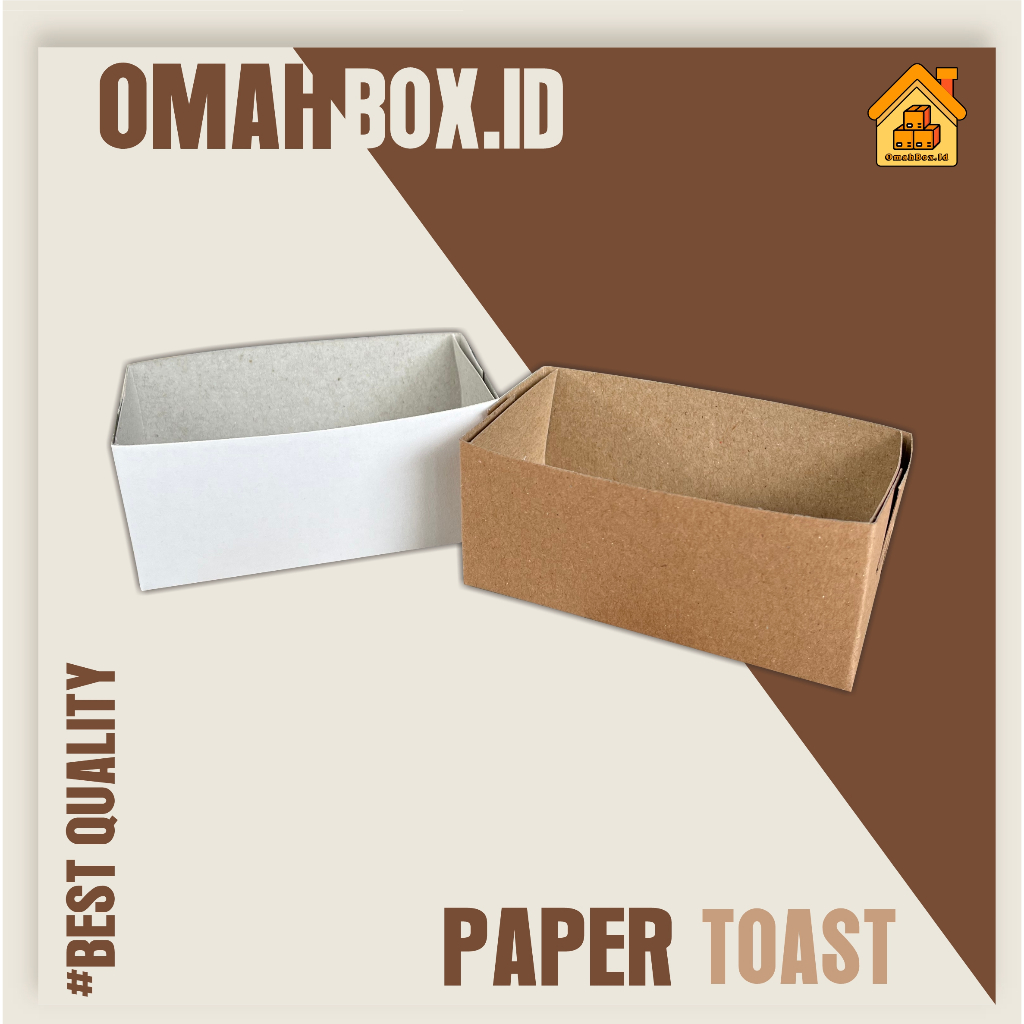 Jual Kemasan Roti Toast 10x5x4,5 cm | sandwich | box toast | box cake ...