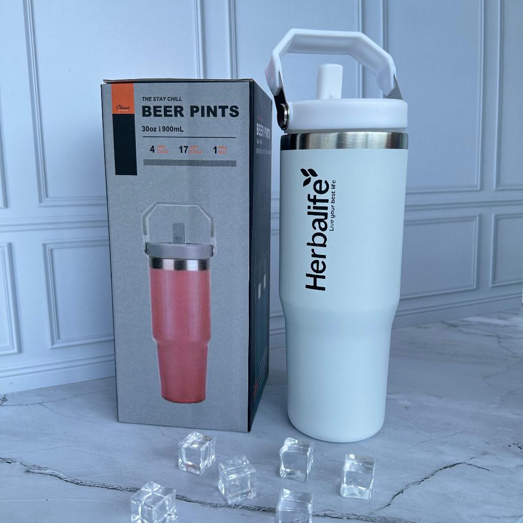 Botol Tumbler Herblf 900ml Tahan Panas Dingin - foto 4
